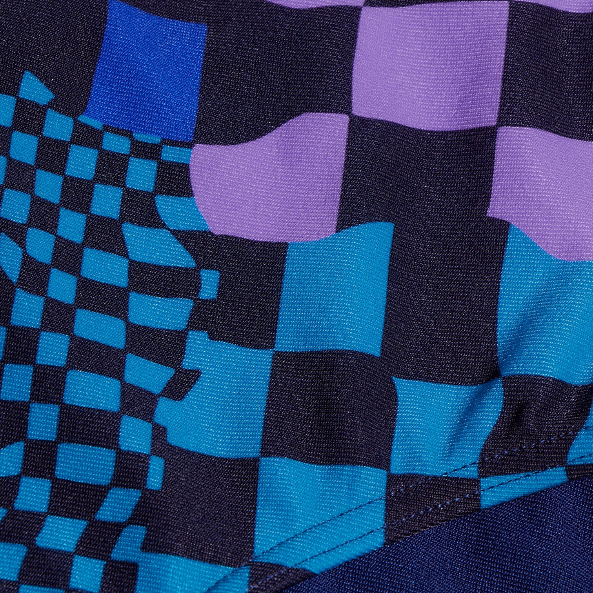 Speedo Girls Digital Placement Splashback True Navy / Sweet Purple