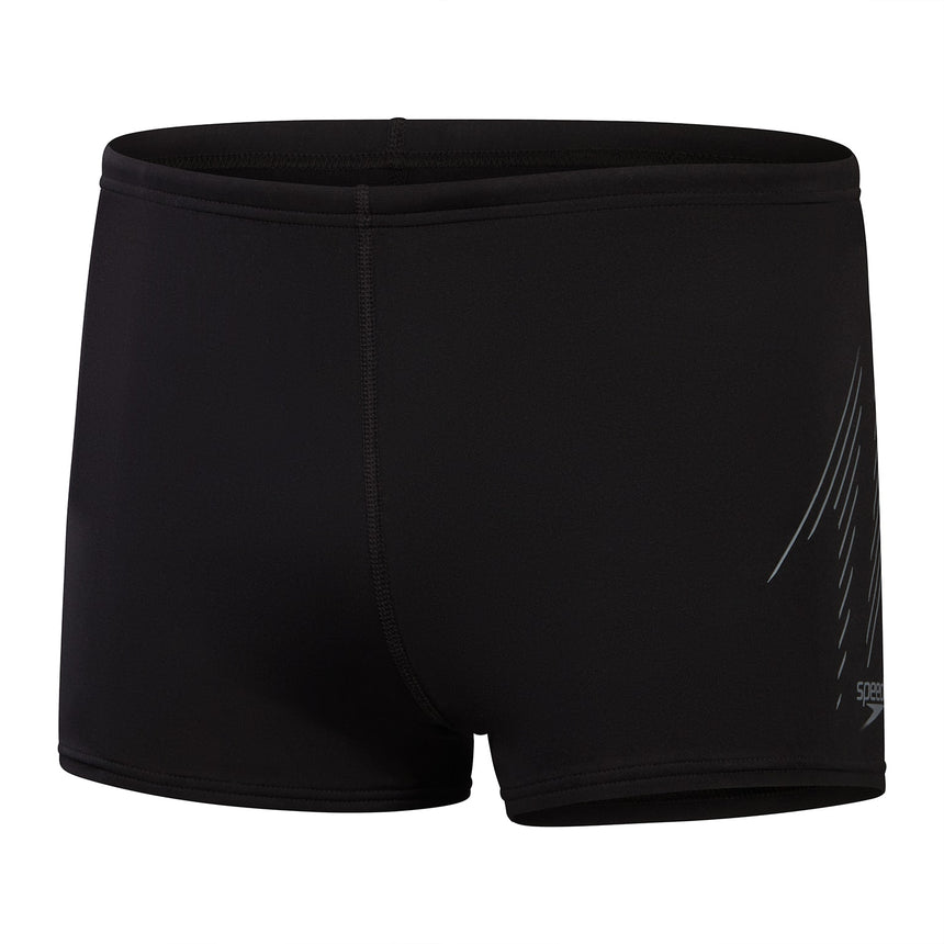 Speedo Herren Aquashort Hyper Boom Placement Schwarz/USA Charcoal