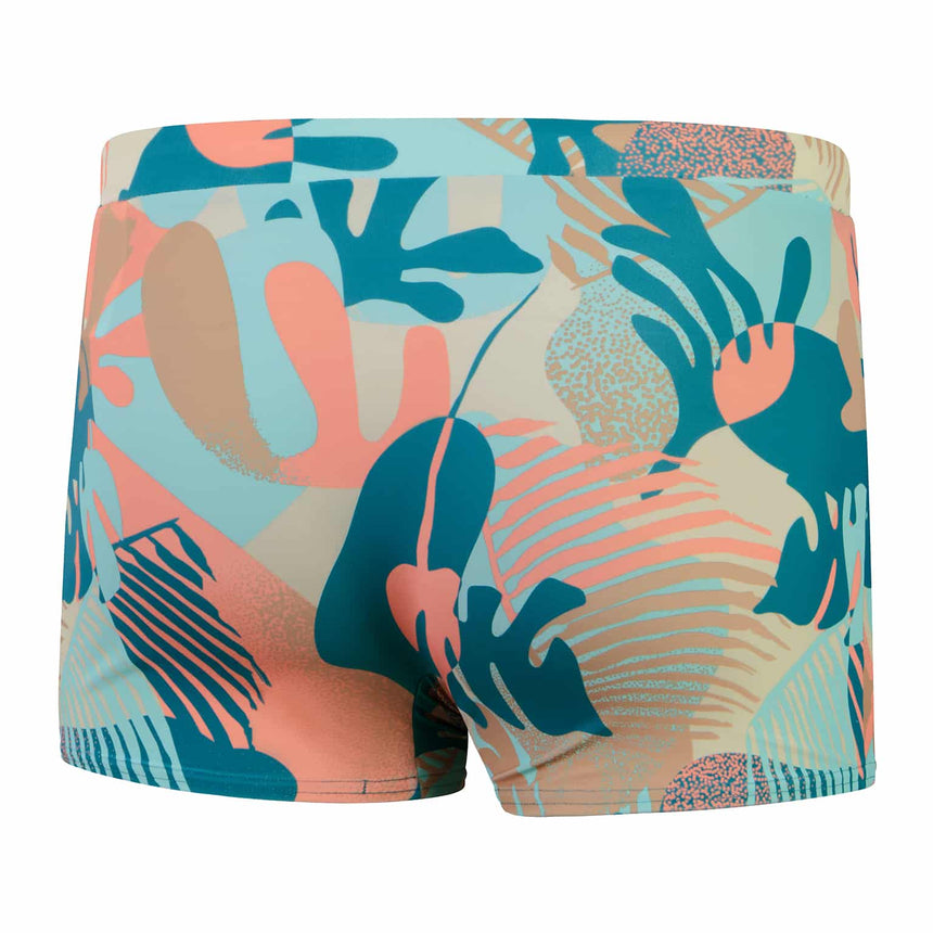 Speedo Herren Aquashort Escape Peacock/Cupid Coral/Pale Tan/Fresh Blue/Saddle Taupe