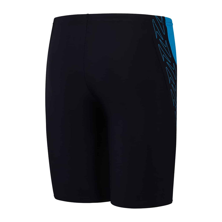 Speedo Boys Swim Jammer Hyperboom Splice Black/Blue