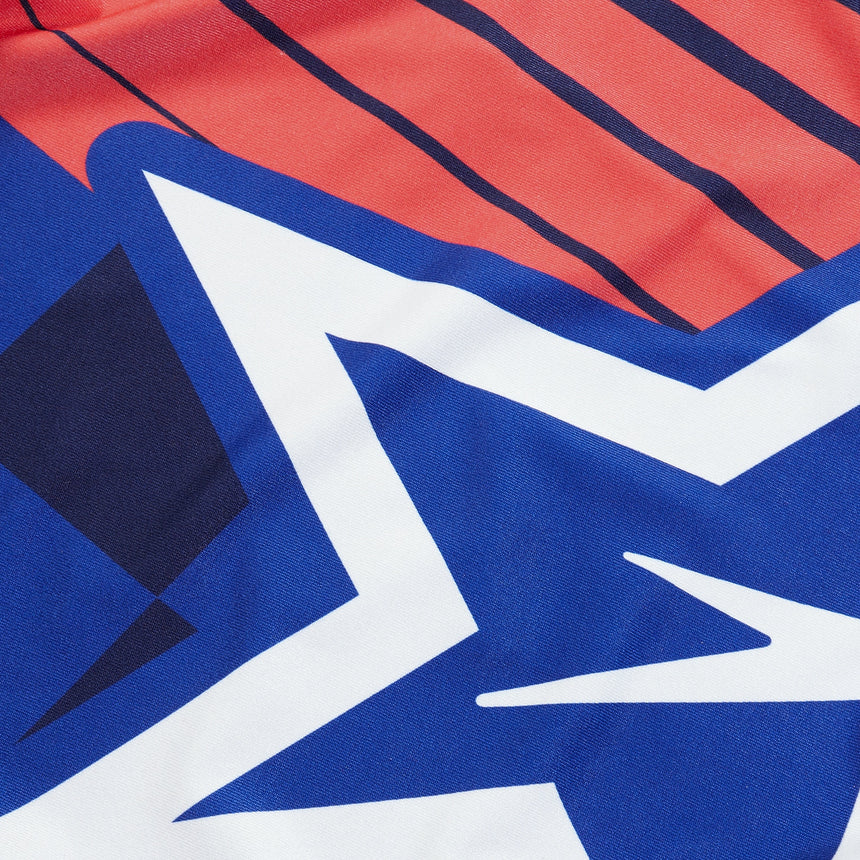 Speedo Womens Placement Digital Vback Cerulean Blue, True Cobalt, Watermelon, White