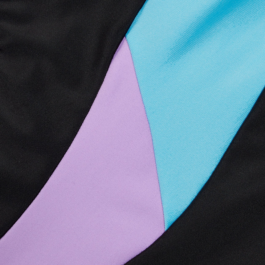 Speedo Womens Colourblock Splice Muscleback Black / Sweet Purple / Picton Blue