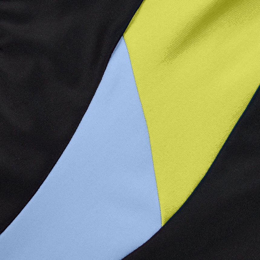 Speedo Womens Colourblock Splice Muscleback Black / Lemon Drizzle / Curious Blue