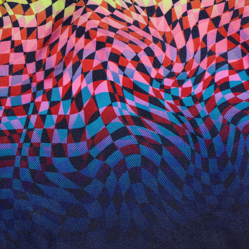 Speedo Girls Digital Placement Powerback Black, Bitter Lime, Flare Pink, True Cobalt, Lemon Drizzle, Bolt, Harlequin Green