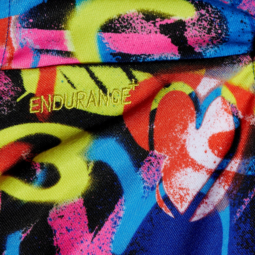 Speedo Girls Swimsuit Digital Allover Powerback True Cobalt/Flare Pink/Bolt/Bitter Lime/Watermelon/Black/White