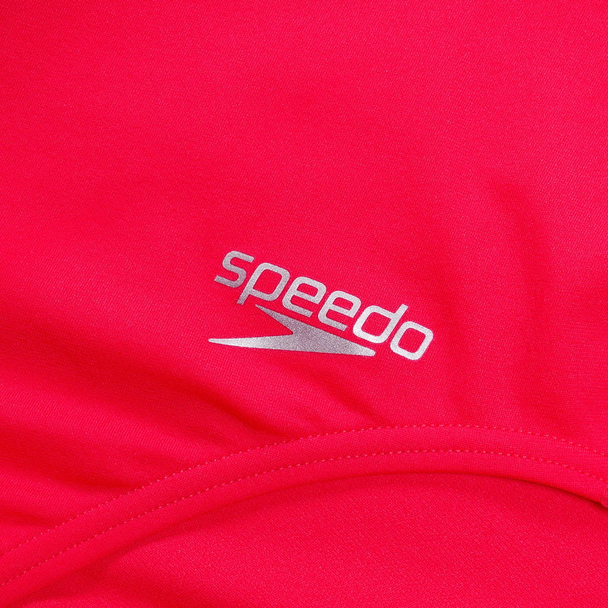 Speedo Womens Solid Lattice Tie-Back Watermelon