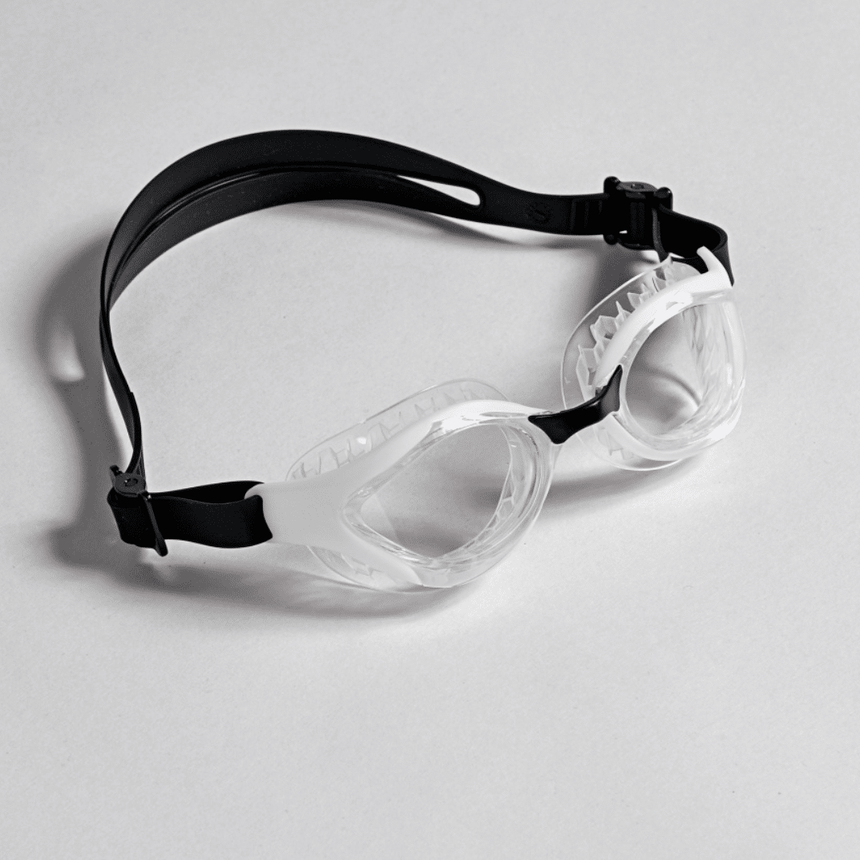 Arena Zwembril Air-Bold Swipe Zwart/Wit
