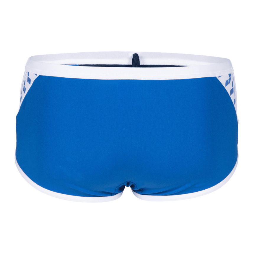 Arena Zwemboxer Icons Low Waist Solid Blauw