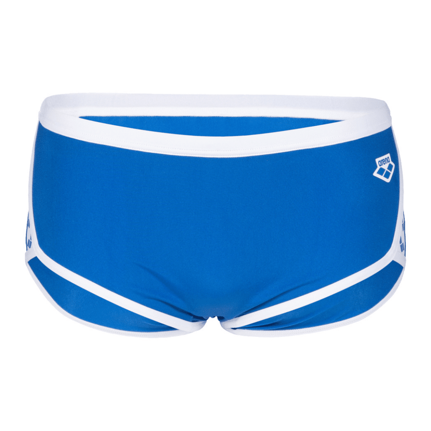 Arena Zwemboxer Icons Low Waist Solid Blauw