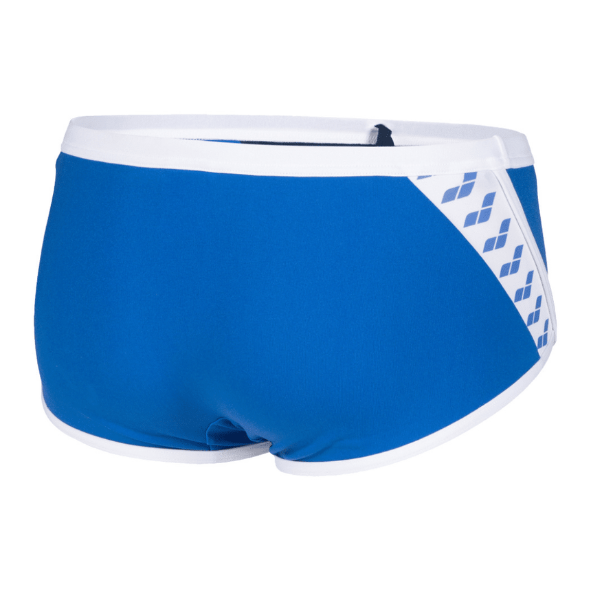 Arena Zwemboxer Icons Low Waist Solid Blauw