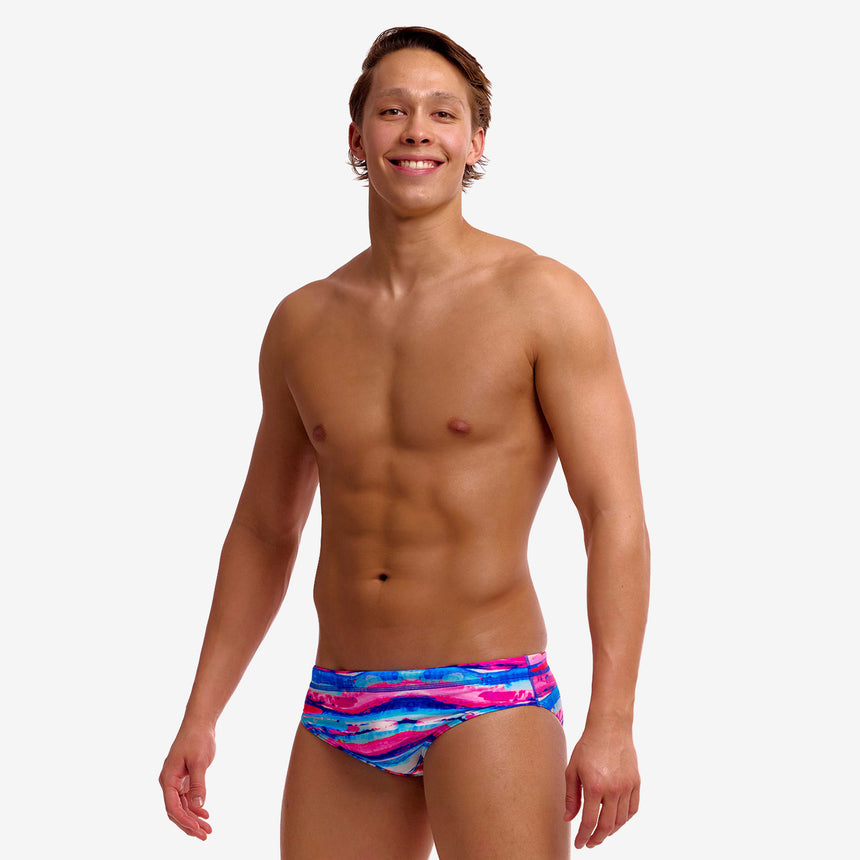 Funky Trunks Heren zwemslip Colour Cutaway
