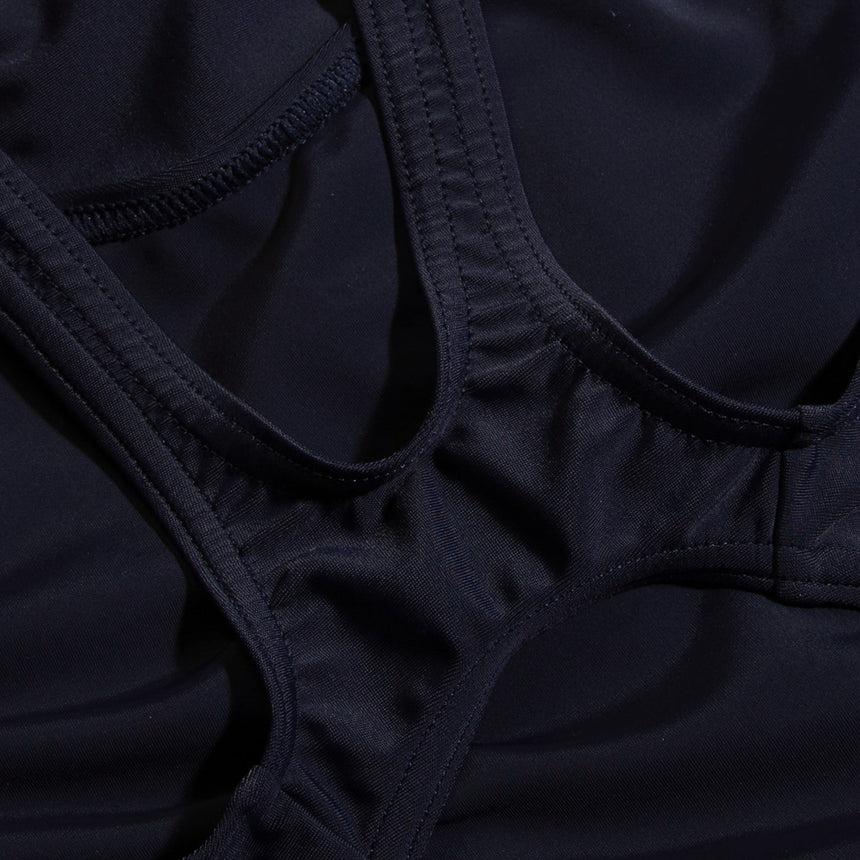 Speedo Girls Placmement Muscleback True Navy / Electric Pink / True Cobalt