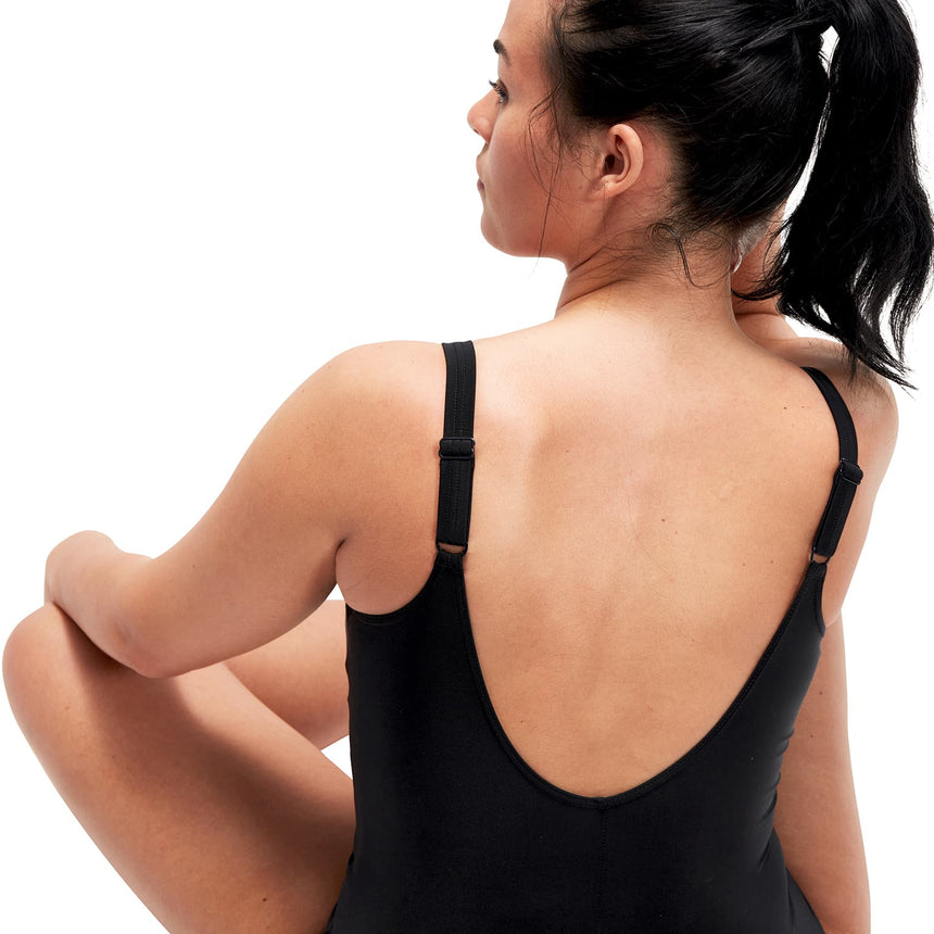 Speedo Shaping Badeanzug Brigitte Schwarz