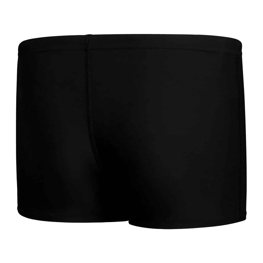 Speedo Jungen Badeboxer Medley Logo Schwarz/Grau