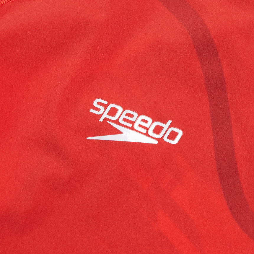 Speedo Junior Competition Jammer Fastskin LZR Ignite Flame Red/Bolt/White