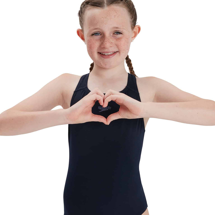 Speedo Meisjes Badpak Endurance+ Medalist Navy