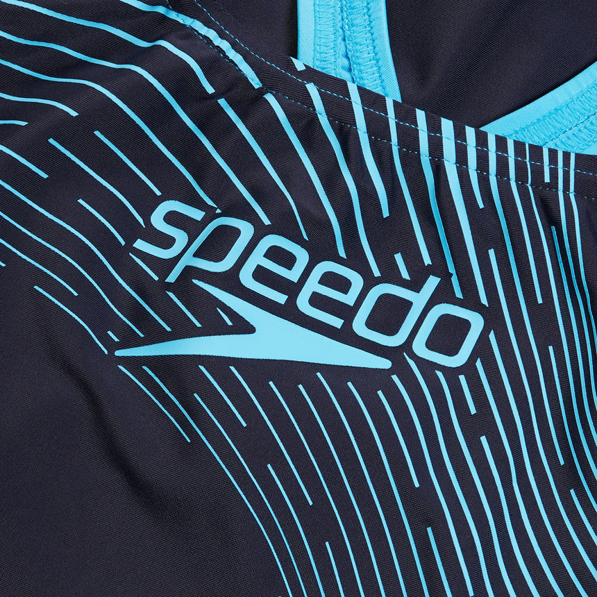 Speedo Badpak Medley Logo Navy/Blauw