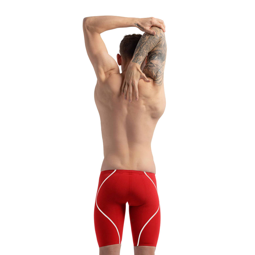 Speedo Competition Jammer Fastskin LZR Pure Intent 2.0 Flame Red/White