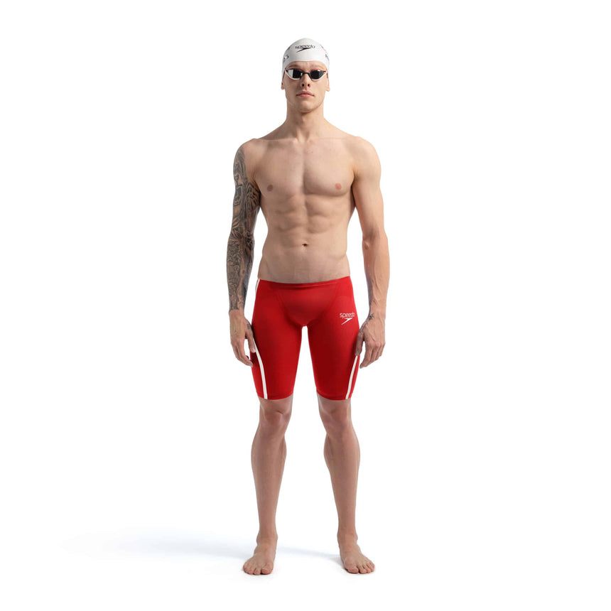 Speedo Competition Jammer Fastskin LZR Pure Intent 2.0 Flame Red/White