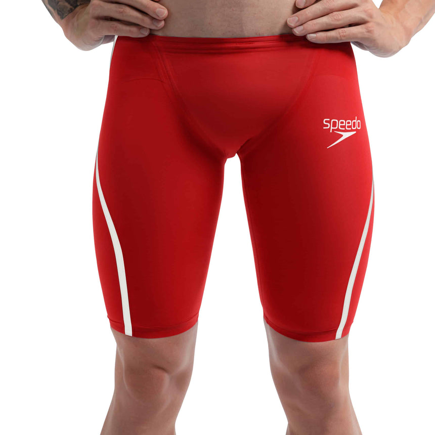 Speedo Competition Jammer Fastskin LZR Pure Intent 2.0 Flame Red/White