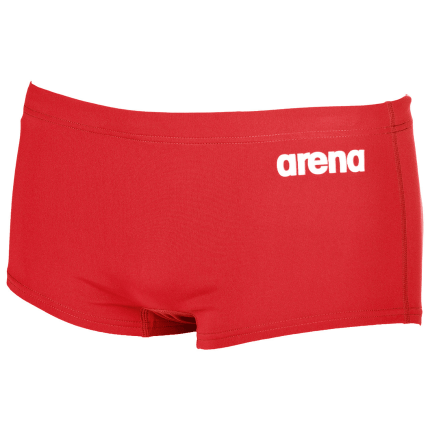 Arena M Solid Squared Short Red/White