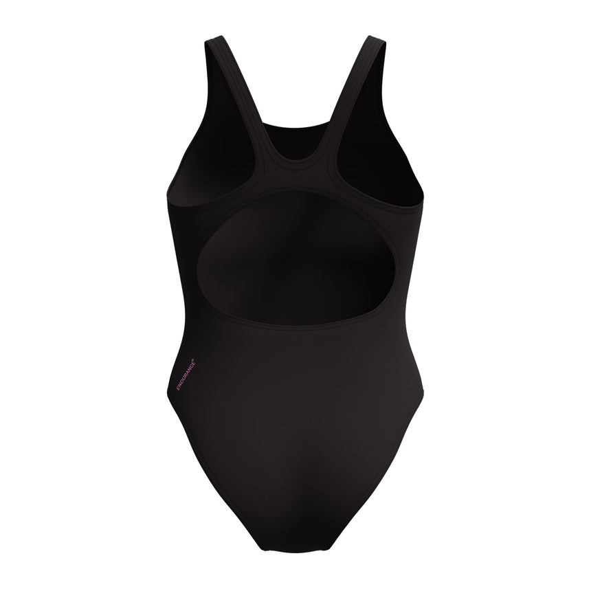 Speedo Swimsuit Placement Muscleback Black/Purple