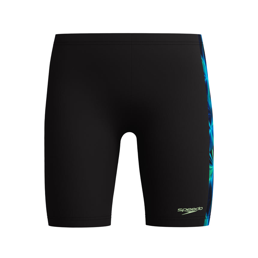 Speedo Jongens Zwemjammer Sprint Panel Zwart/Groen