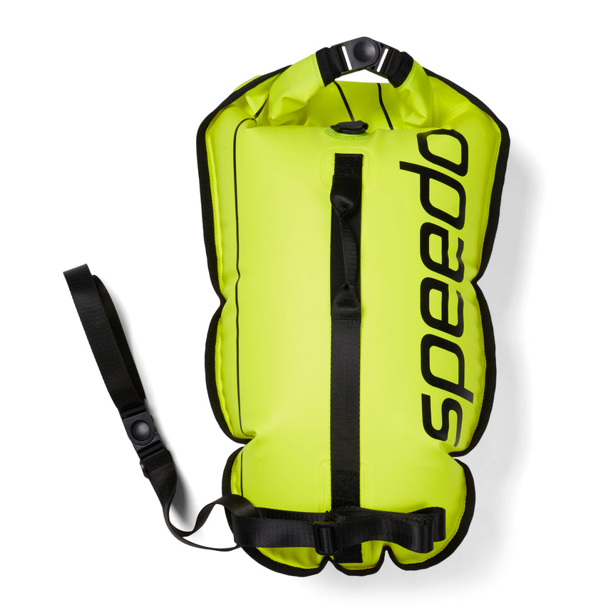 Speedo Tow Float with Dry bag Geel