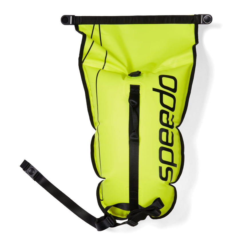Speedo Tow Float with Dry bag Geel