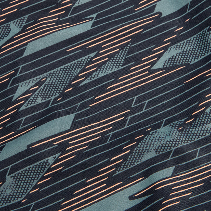 Speedo Girls Swimsuit Hyperboom Allover Medalist Blue/Green/Orange