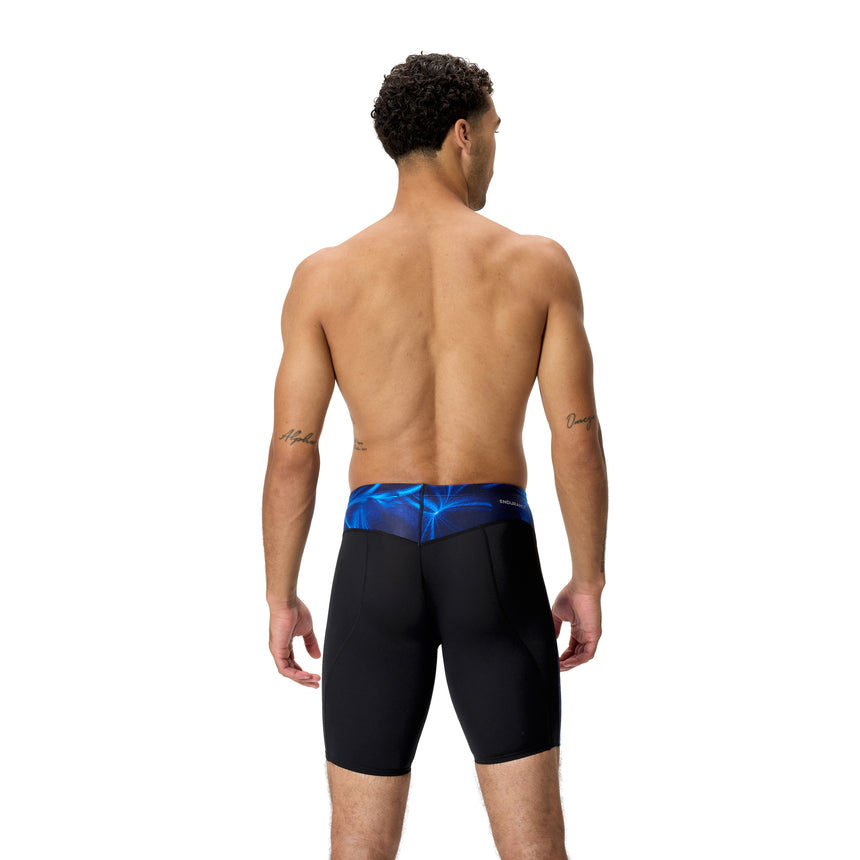 Speedo Heren Jammer Endurance+ Max Compression Zwart/Blauw