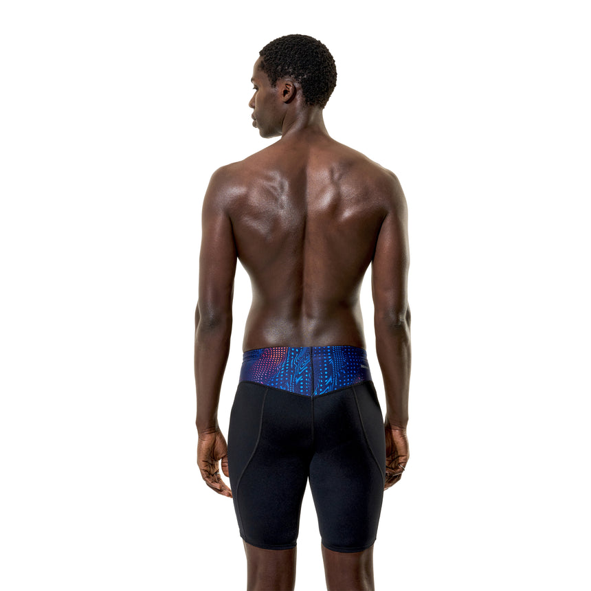 Speedo Herren Schwimmjammer Endurance+ MAX Compression Anthrazit/Marine