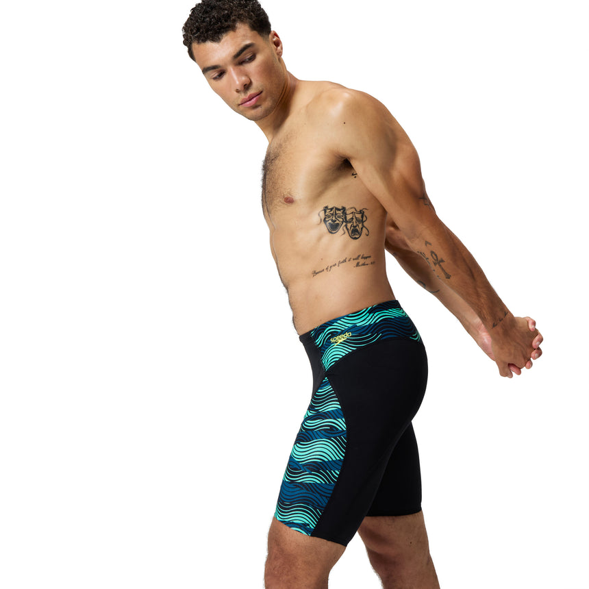 Speedo Schwimmjammer Endurance+ MAX Compression Schwarz/Blau