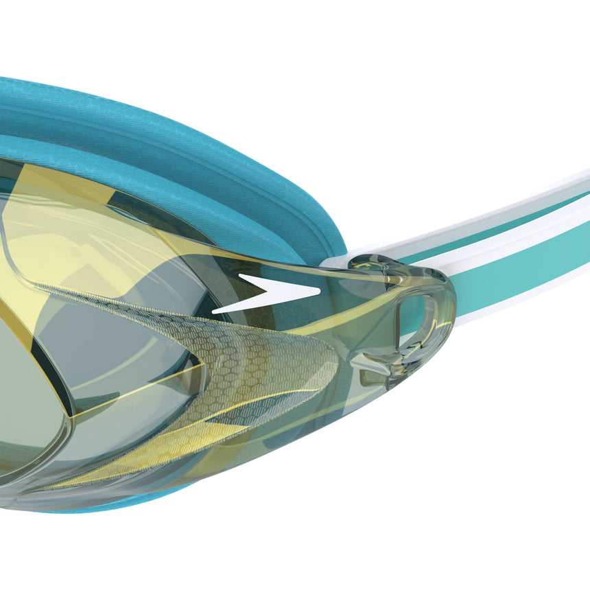 Speedo Vrouwen Zwembril Vanquisher 3.0 Mirrored Koper / Blauw