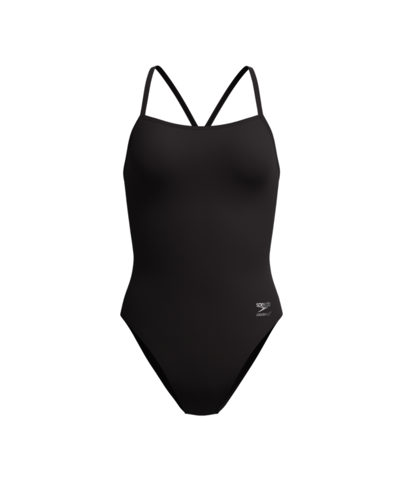 Speedo Badpak Solid V-Back 2.0 Zwart