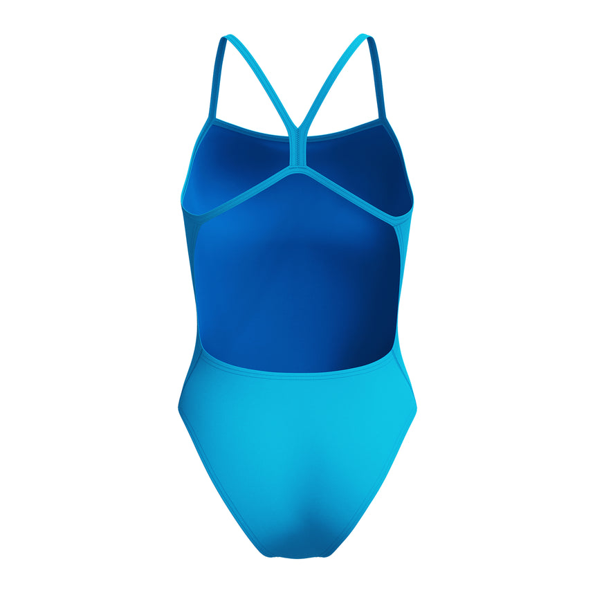 Speedo Badpak Solid V-Back 2.0 Turquoise