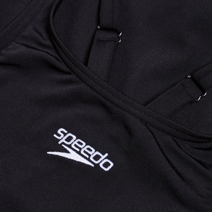 Speedo Swimsuit Long Body Endurance+ V Back Black
