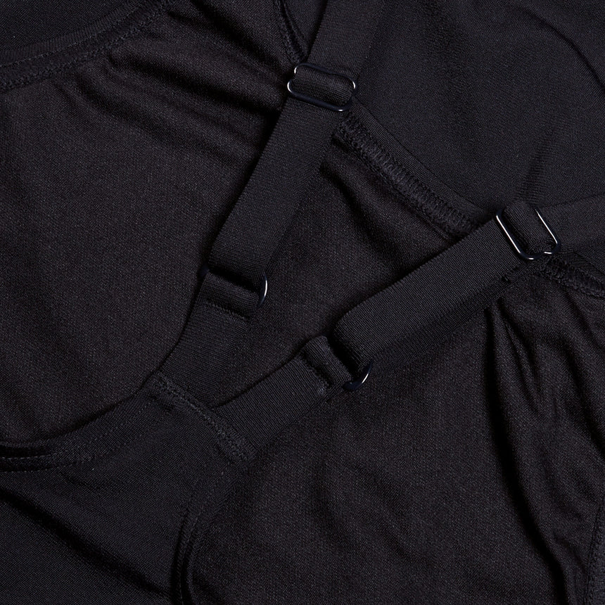 Speedo Swimsuit Long Body Endurance+ V Back Black