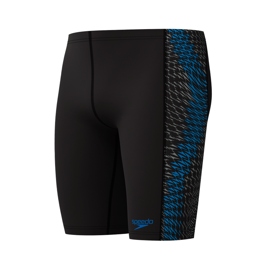 Speedo Herren Schwimmjammer Endurance+ Tech Panel Schwarz/Blau