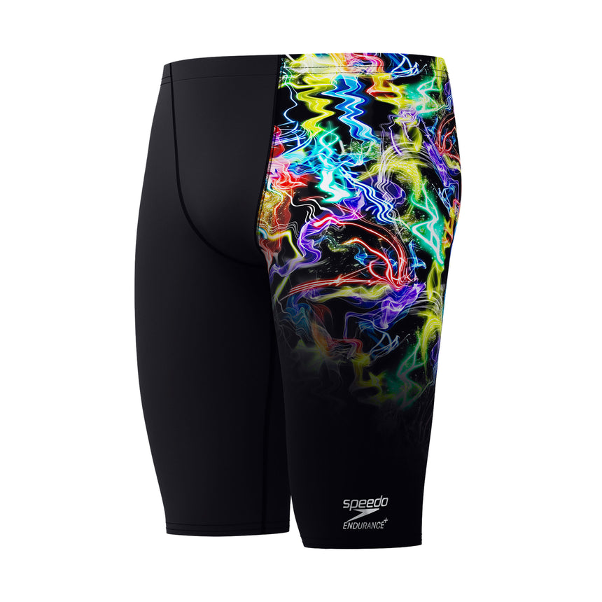 Speedo Jammer Eco Endurance+ Placement Print Blauw/Geel