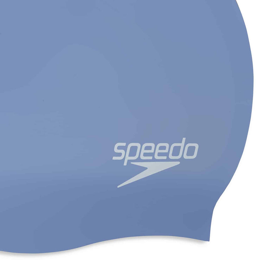 Speedo Langhaar Badekappe Blau