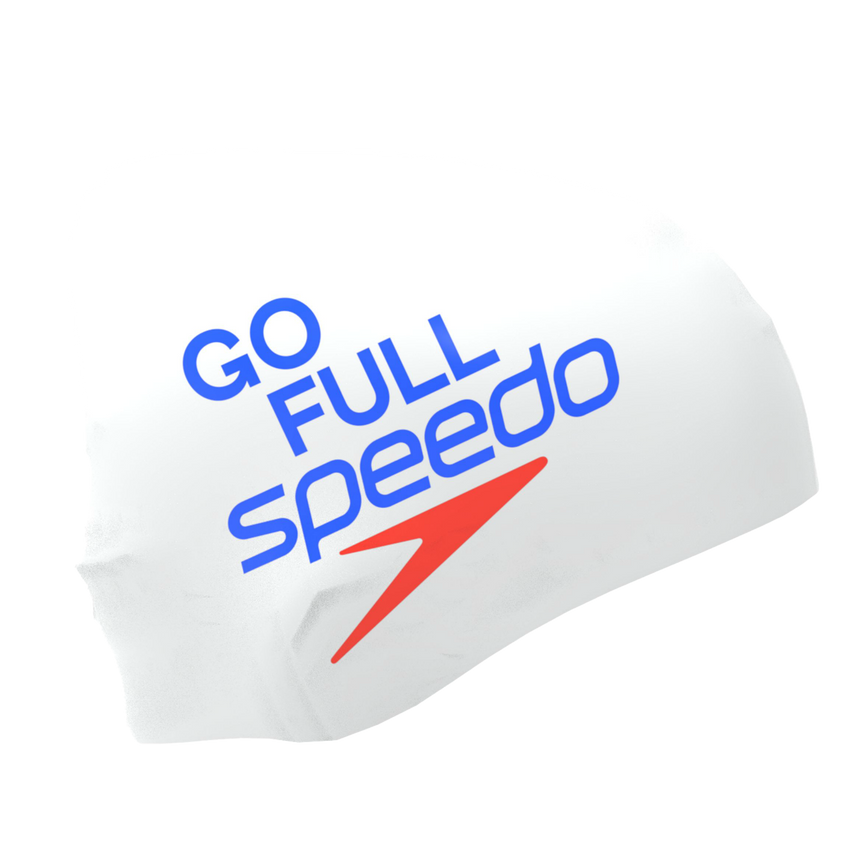 Speedo Badmuts Slogan Wit