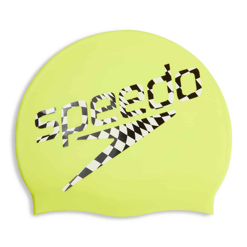 Speedo Printed Silicone Lemon Drizzle/White/Black