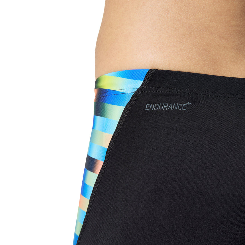 Speedo Schwimmjammer Allover Digital V-Cut Blau/Grün/Blau