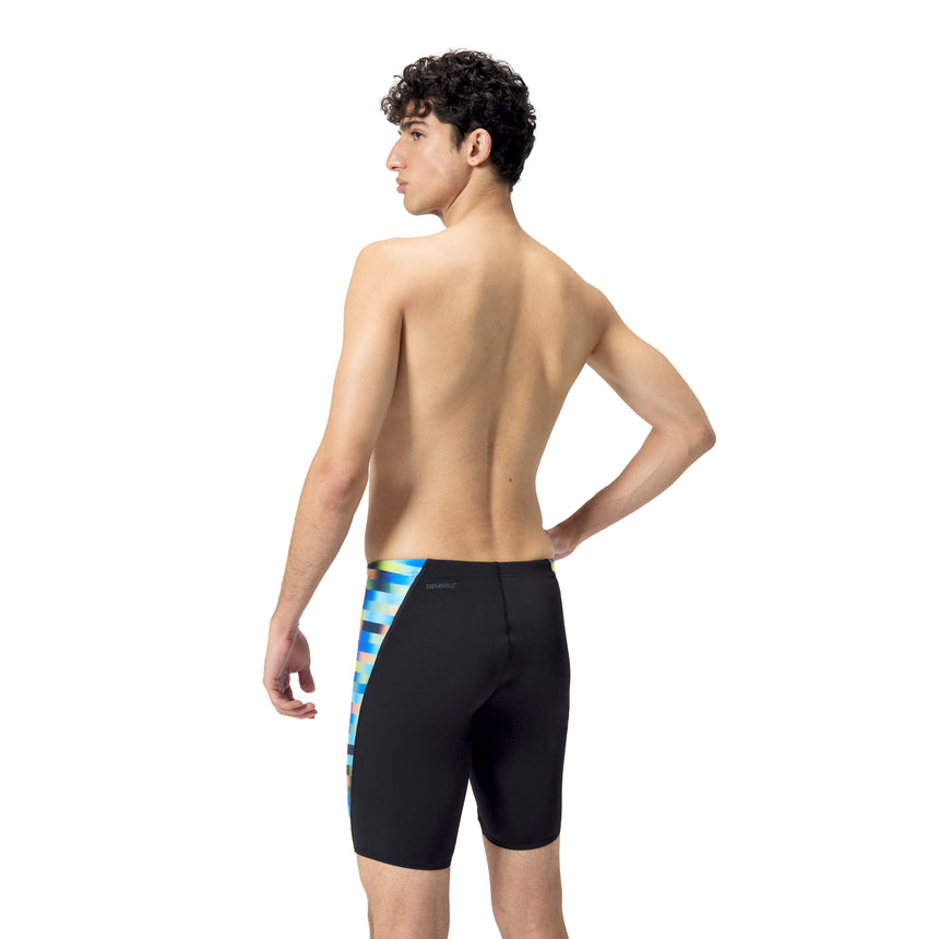 Speedo Schwimmjammer Allover Digital V-Cut Blau/Grün/Blau