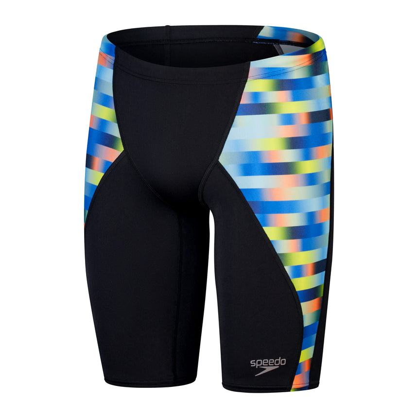 Speedo Schwimmjammer Allover Digital V-Cut Blau/Grün/Blau