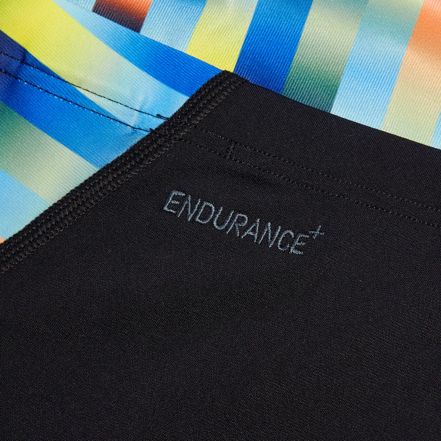 Speedo Schwimmjammer Allover Digital V-Cut Blau/Grün/Blau