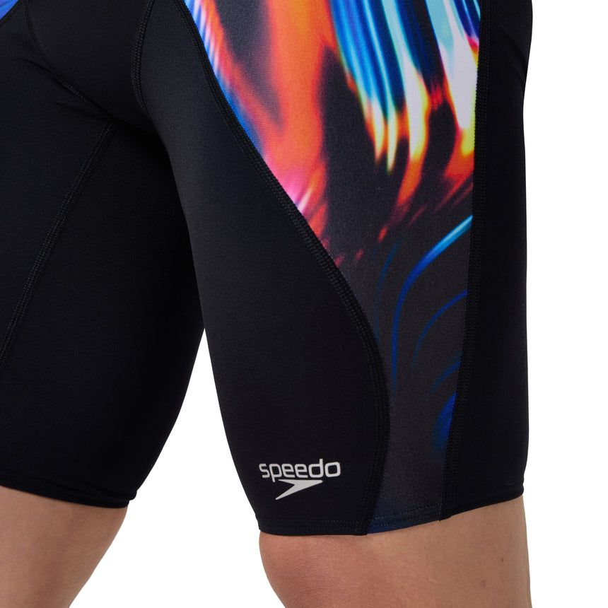 Speedo Schwimmjammer Digital V-Cut Schwarz/Blau