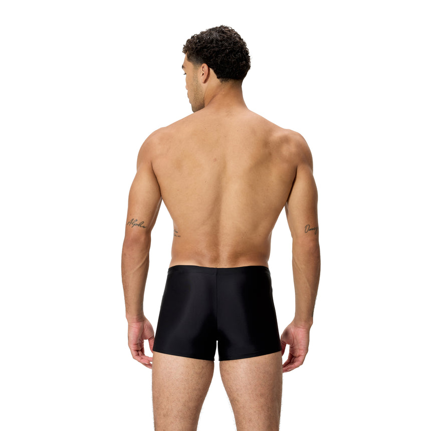 Speedo Heren Zwemboxer Medley Logo Zwart/Groen