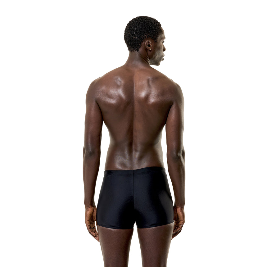 Speedo Herren Badeboxer Logo Anthrazit/HyperTeal